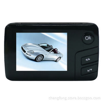 2.0-inch Car DVR with CMOS 5.0 Mega Pixels